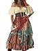 InCharacter Costumes, LLC Fortune Teller Dress, Tan/Red/Blue, Large