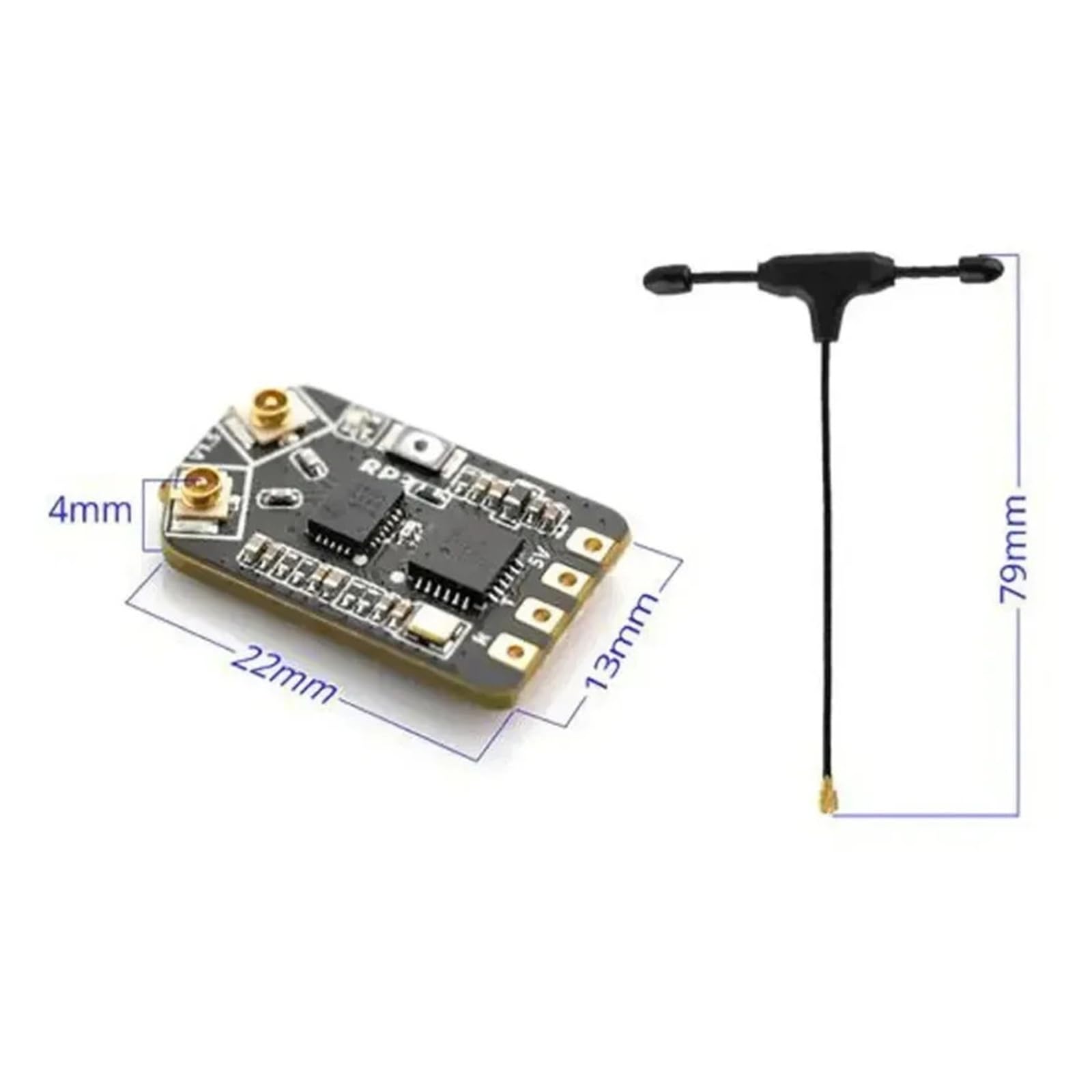 RP1/RP2/RP3 ELRS Nano RX 2.4G For TX16S/TX12
