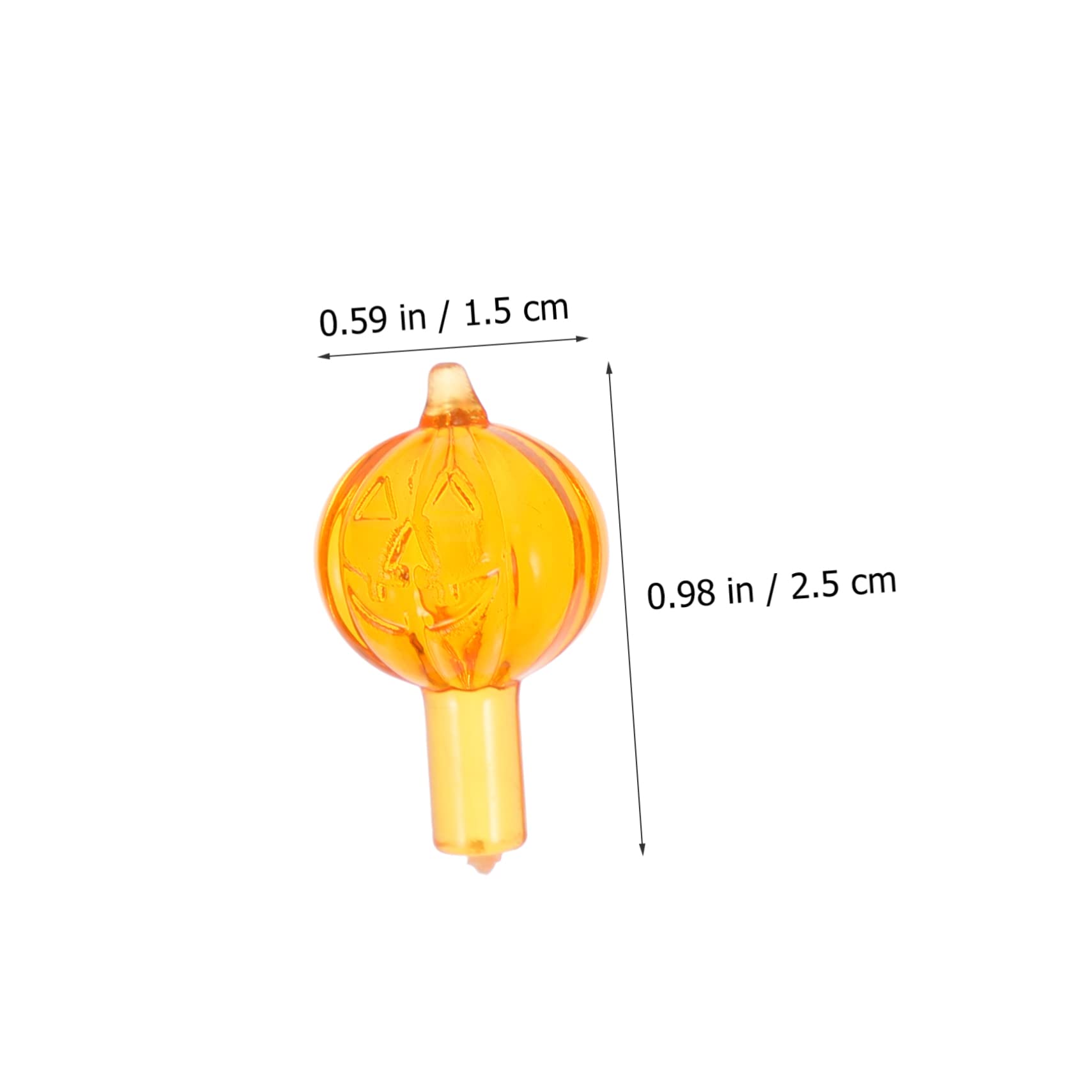 SOLUSTRE 300stücke Halloween Ersatz-lampen Für Kürbislichter Dekorative Lichtbulbs Für Keramikbäume Für Halloween-deko Langlebig Und