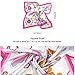 Vbiger Women Small Square Satin Scarf Mixed Neck Head Scarf Set 19.7 x 19.7 inches