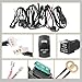 Wiring Harness 1 Lead, Rfroad Lighting LED Light Bar Wiring Harness Kit for Fog Lights Off Road Driving Lights Work Light 12V 40A Relay Fuse On/Off Rocker Switch Nylon Wire Kit for Truck UTV ATV Boat