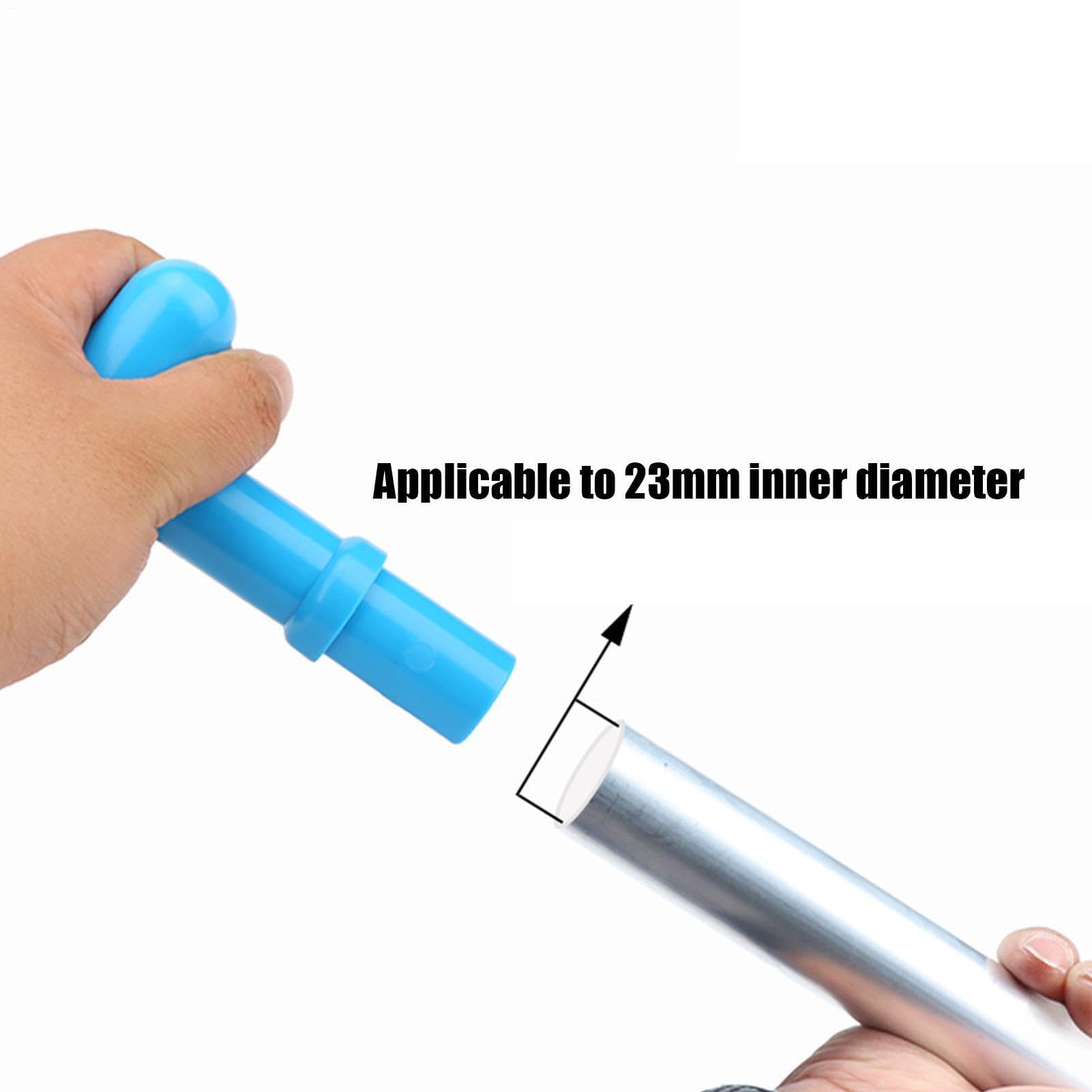 Manico a T di ricambio per pagaia, impugnatura ergonomica antiscivolo per albero da 23 mm, impugnatura multifunzionale per paddle, barca, tavola da surf, sport acquatici, pesca