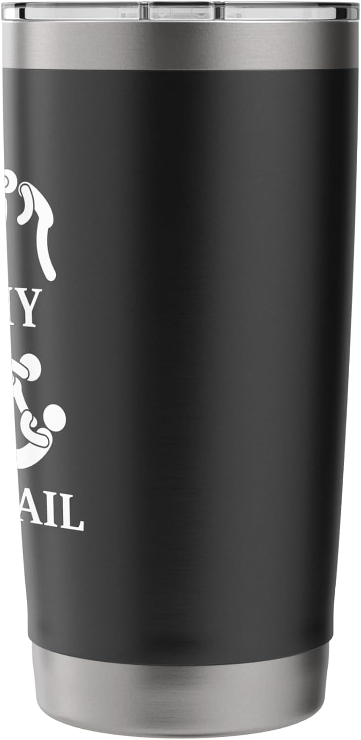 Per My Last Email Battle Words Stainless Steel Insulated Tumbler - Image 2