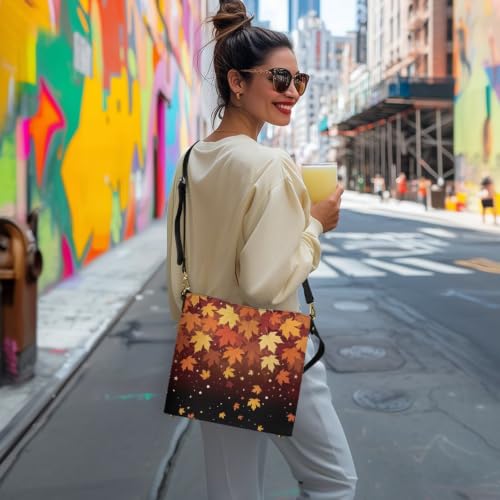 Image of HUGS IDEA Leather Purses and Handbag for Women Bucket Bag with Wrist Wallet 2 Packs