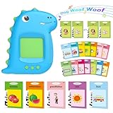 Toddler Toys for 2 3 4 5 6 Years Old Boys Girls, English & Chinese Talking Flash Cards 224 Sight Words, Learning Montessori Toys, Speech Therapy Toys, Autism Sensory Toys for Autistic Children