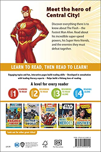DC How Fast Is The Flash? Reader Level 2