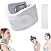 Painkil Neck Brace, Sleeping Neck Brace for Neck Pain and Support for Women, Cervical Collar for Pinched Nerve, Soft Neck Collar, Neck Holder, Neck Support Neck Traction Device (White)