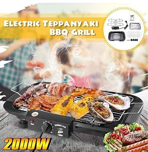 Drumstone® Limited Today – 10-Year Warranty | 2000W Electric & Charcoal BBQ Grill Machine – Double Oven Barbecue Set for Indoor & Outdoor Grilling | Multi-Purpose Home BBQ Station - Image 9 thumbnail