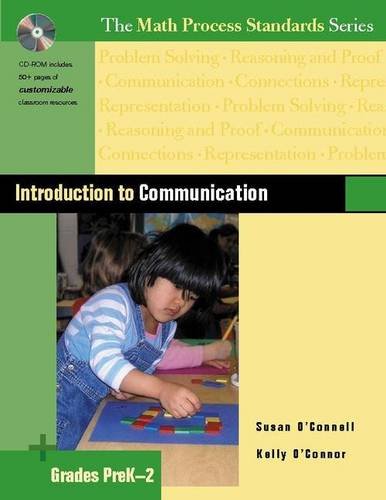 Introduction to Communication, Grades PreK-2 (The Math Process Standards Series, Grades Prek-2)