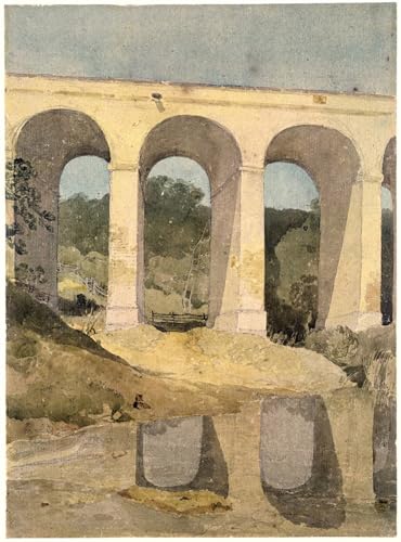 Lienzo de John Sell Cotman Chirk Acquedotto para decoración del hogar en 60x90cm
