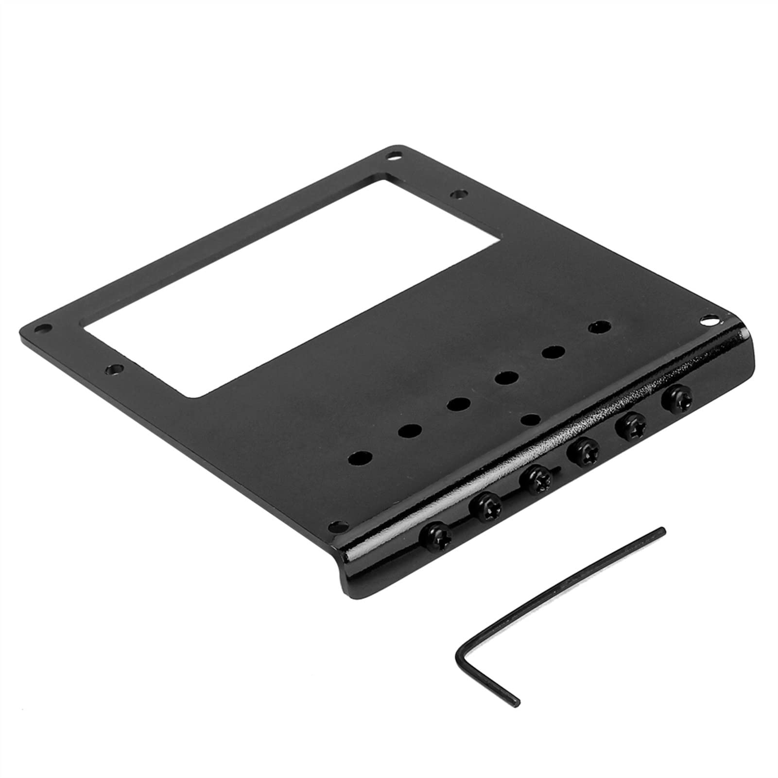 6 Saddle Tele Bridge Shappiece Tele Humbucker Tl Puente De Guitarra Para La Guitarra Negra Puente guitarra