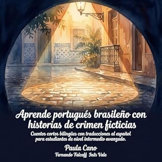 Aprende portugu&eacute;s brasile&ntilde;o con historias de crimen ficticias cover art