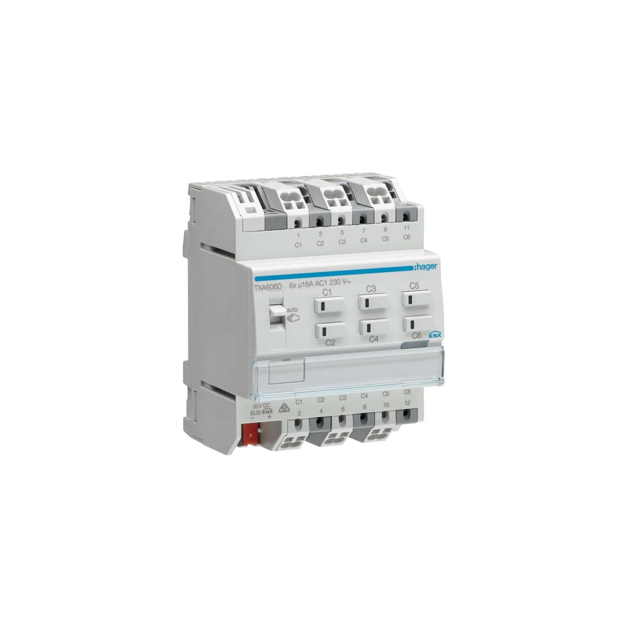 Módulo 6 salidas para automatizar las luces y cargas capacitivas easy