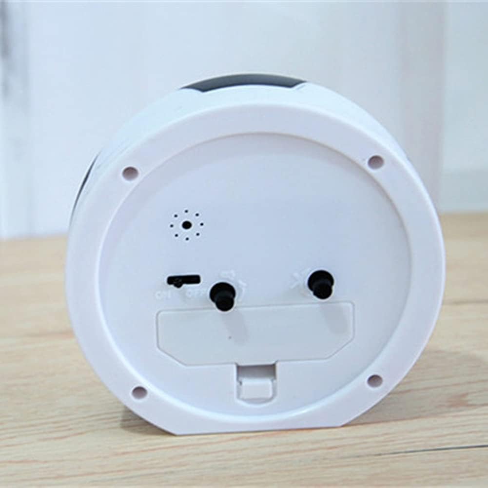 Desktop Soccer Ball Clock Decorative Football Shaped for Outdoor Camping Bedsides Bedroom Birthday Fans Gift