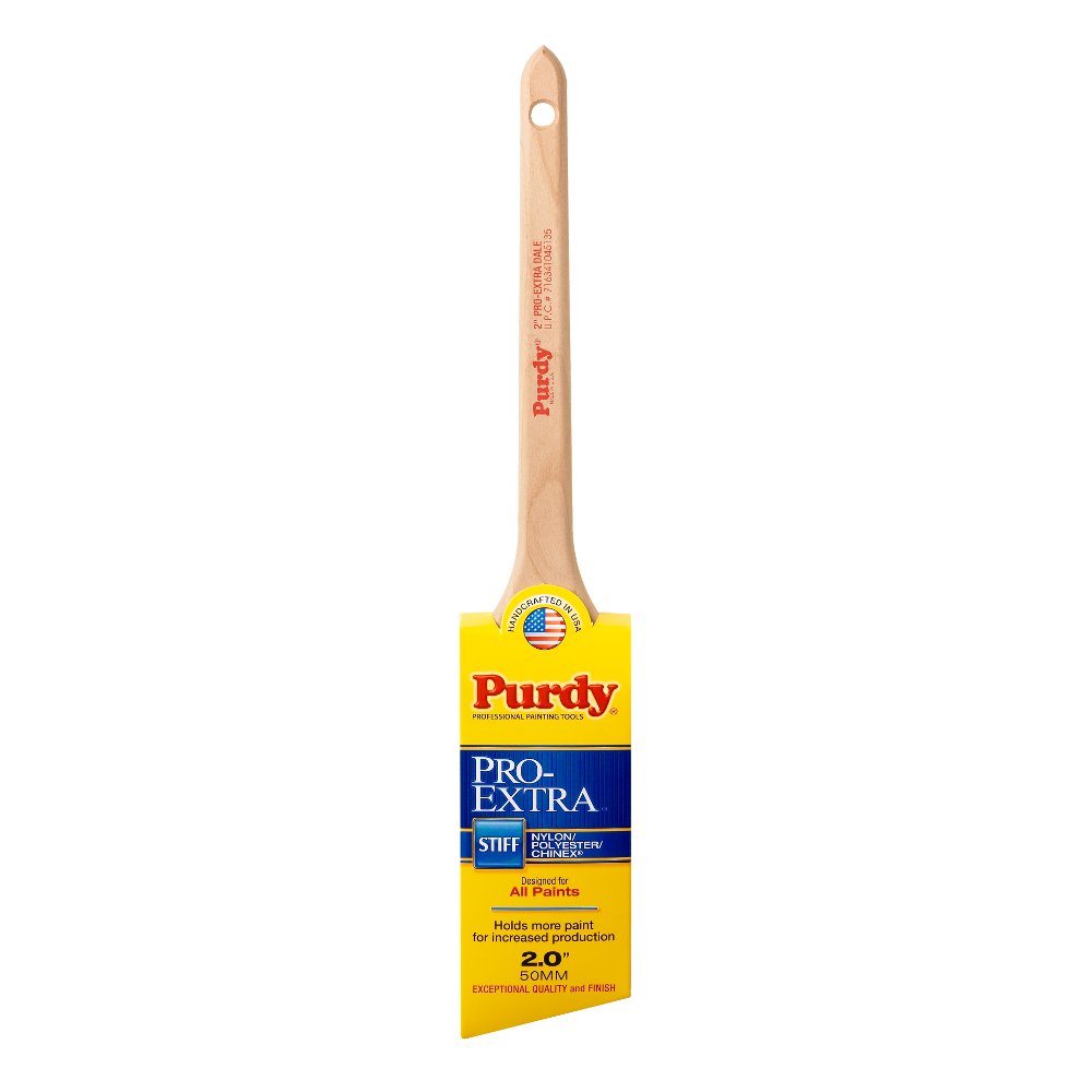 2' 144080720 Pro-Extra Dale Angled Sash Paint Brush, Tynex Chinex & Orel