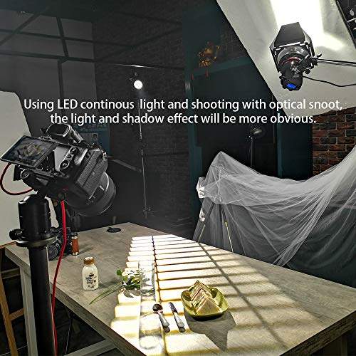 Wellmaking JUGUANGTONG Bowens Mount Optical Snoot Conical, Flash Projector Attachment thumb #8