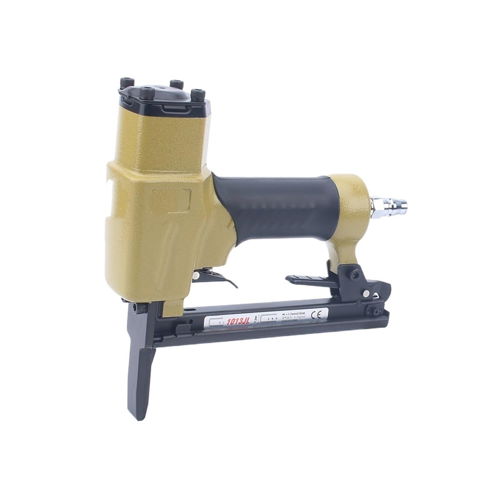 PIGENEQW Oil Free Pneumatic Stapler High R Stapler Air Pneumatic Stapler with Gun Stapler 11.2mm 20GA 1013JL