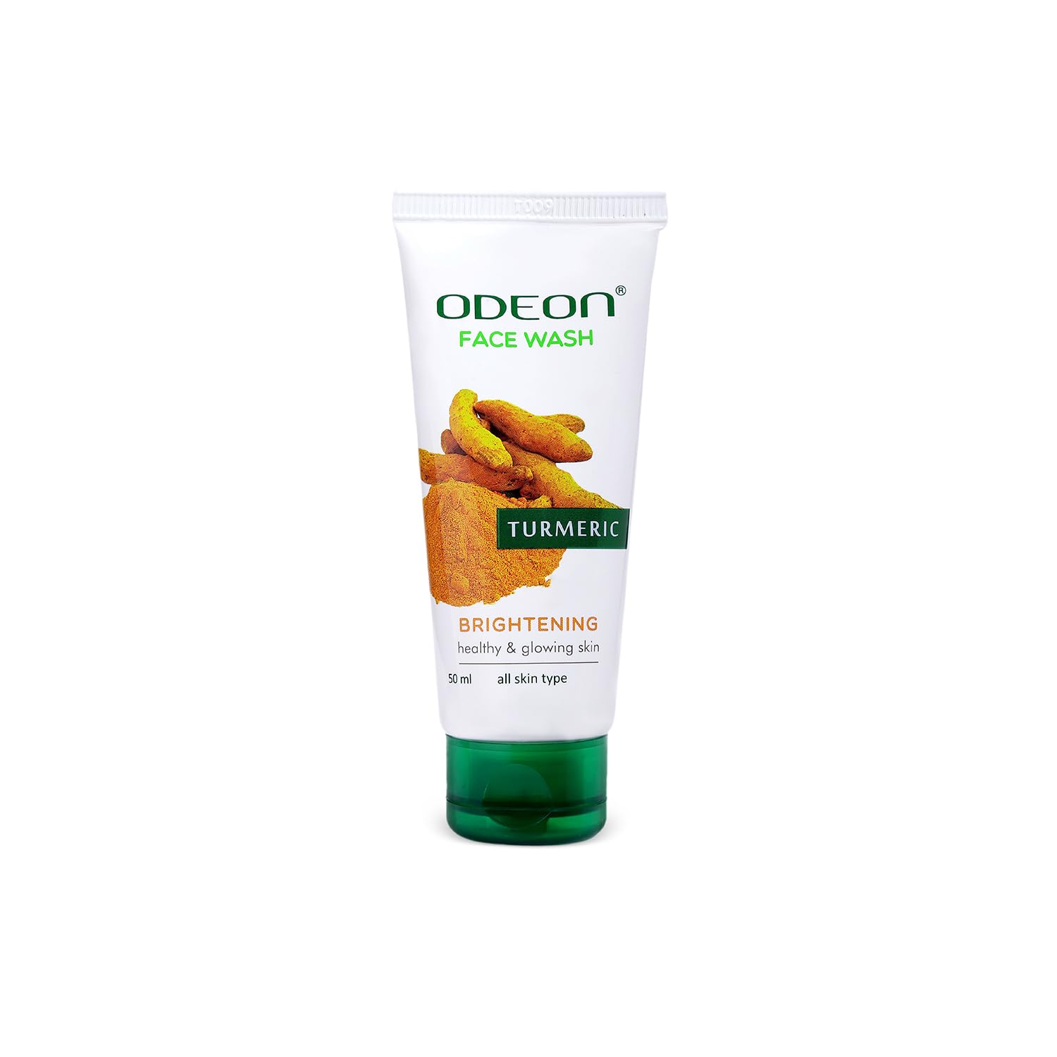Face Wash with Turmeric Extract 50ml - Gentle Cleansing, Natural Glow Enhancement, Pollution Defense & Acne Control