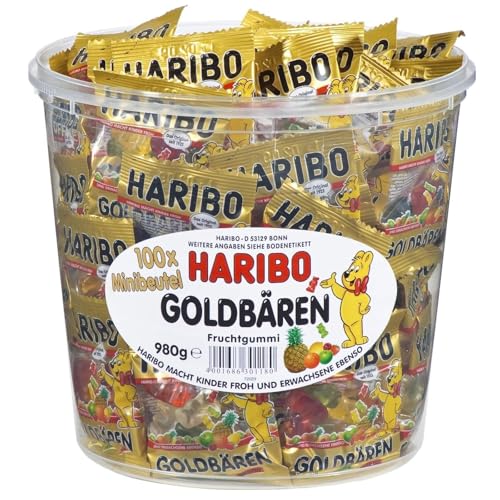 100 sacos pequenos de ursinhos de gomas em balde ADRI de animal de estimação com tampa e alça, sacos de gominola de 10 g, perfeitos para oferecer em aniversários, comunhões ou batizados