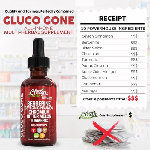 Clean Nutraceuticals Organic Ceylon Cinnamon Berberine Liquid Drops Supplement With Bitter Melon Extract thumb #4