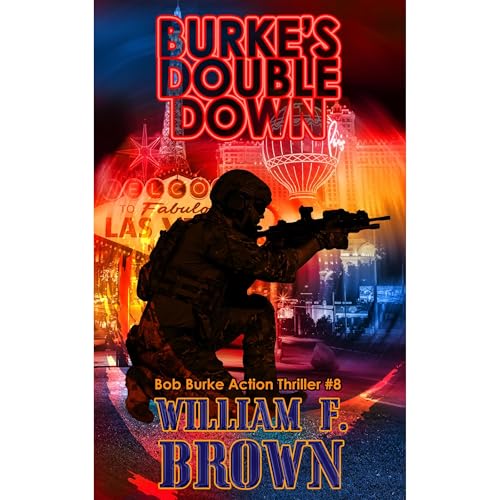 Burke's Double Down Audiolibro Por William F. Brown arte de portada