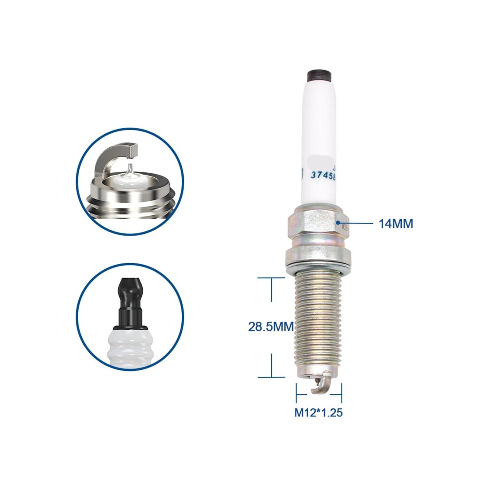1 sztuka ILKFR8B-G 2036512100 Iridio-Platinum Candle