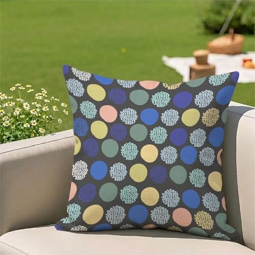�N�b�V�����J�o�[�h�� ���O 1���Z�b�g 30x30 cm ���l�� ���ʈ�� ���� ���O�p �N�b�V���� �P�[�X ���� �O ���p �A�E�g�h�A �L�����v �x�����_ �� �e���X �\�t�@�[�p (�O���[) 3Z-287