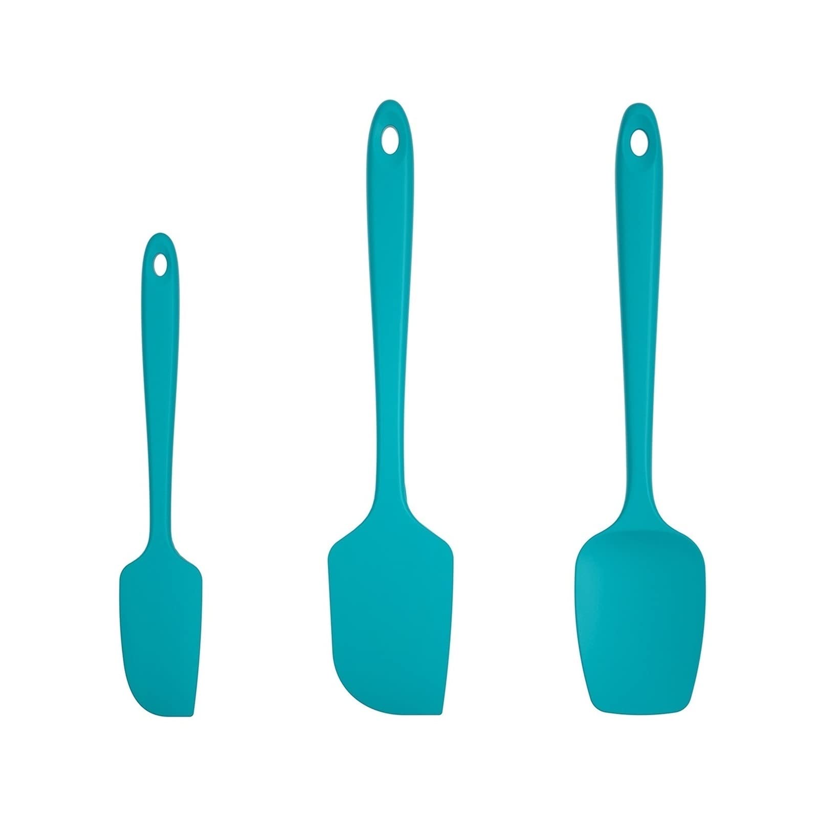 Teigschaber 3 STÜCKE Backspatelkuchen Kleine Spatel-Silikon-Gebäck-Spatel-Vereisungsspatel, ideal zum Backen, Kochen, Kratzen und Mischen Spatel (Color : MARRS Green)