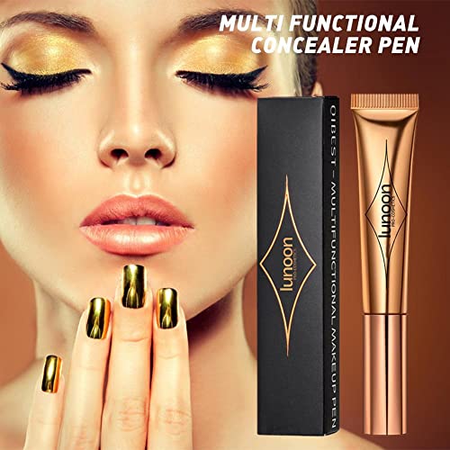 Contour Beauty Wand, Liquid Face Concealer Contouring Highlighter Blusher Stick With Cushion Applicator, Shading Bronzer Stick, Long Lasting Smooth Matte Finish, Lightweight Silky Cream Contour Stick #TOP7
