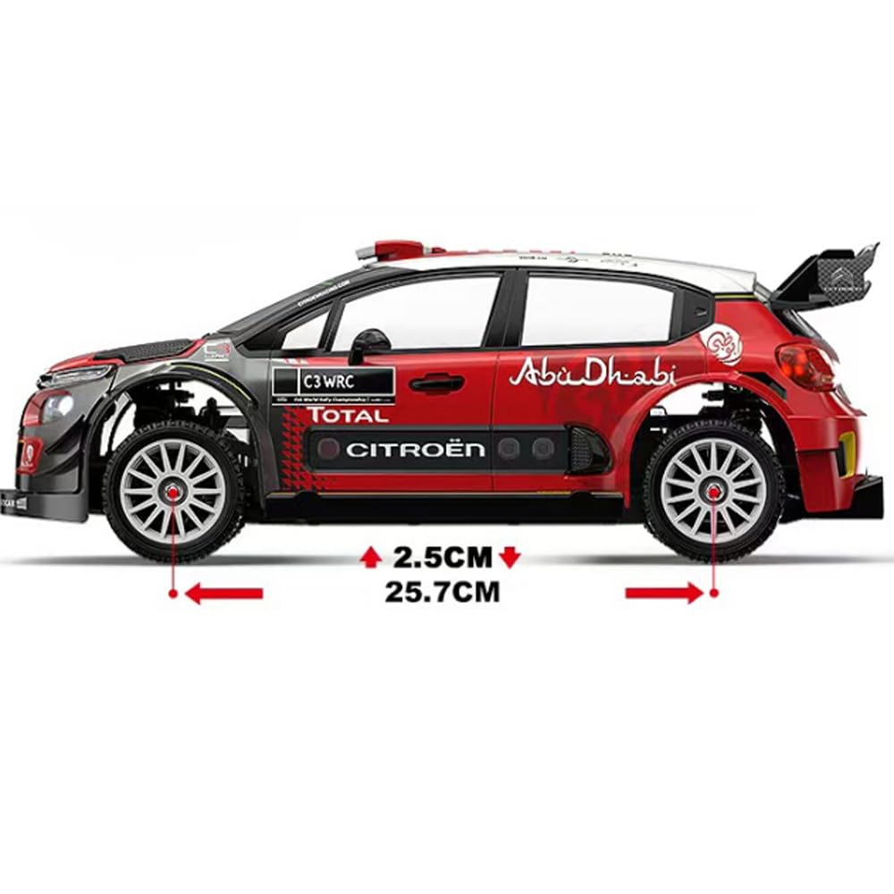 X-Verse MJX 10303 1:10 zdalnie sterowany samochód dla dorosłych, RC Drift Auto z bezszczotkowym silnikiem, 4WD RTR All Terrain Offroad Drift, baterie nie wchodzą w zakres dostawy (sprzedawane