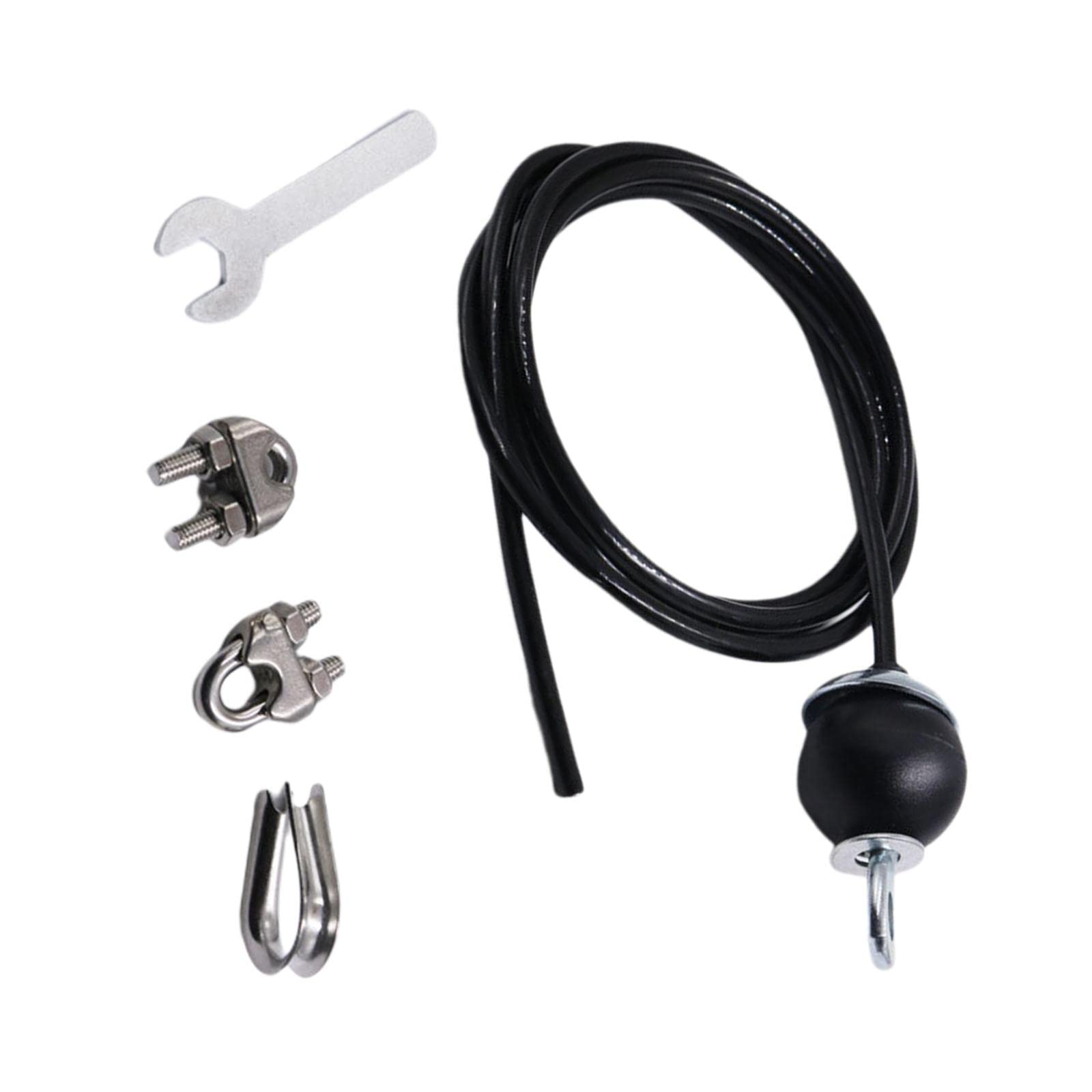 ATORSE Fitness DIY Pulley Cable Machine System Biceps Strength Training Sports Adjustable 2.5m-image-19