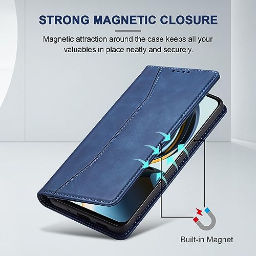 Image of Jasonyu Flip Wallet Case for OnePlus Nord N30 5G,Blue