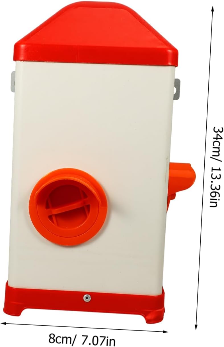 VANZACK Stable Poultry Feeder Food Dispenser for Chickens and Pigeons Easy to Clean