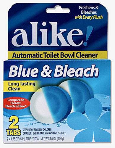 ALIKE Automatic Toilet Bowl, Cleaner Tabs, 1.75 Ounce, 2 Count