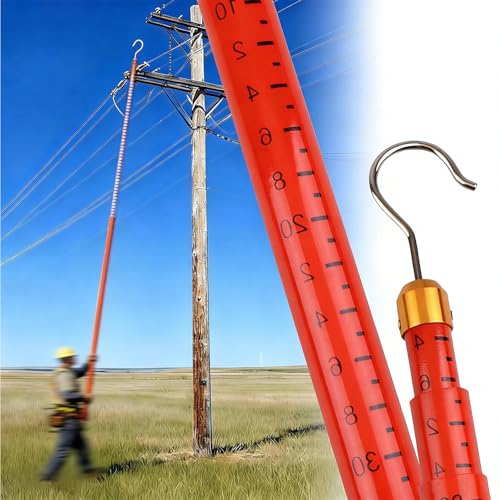 Perche télescopique isolée en fibre de verre pour sécuriser vos travaux de maintenance