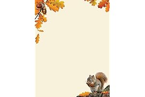 Acorn Stationery Paper Elevates Your Autumn Correspondence