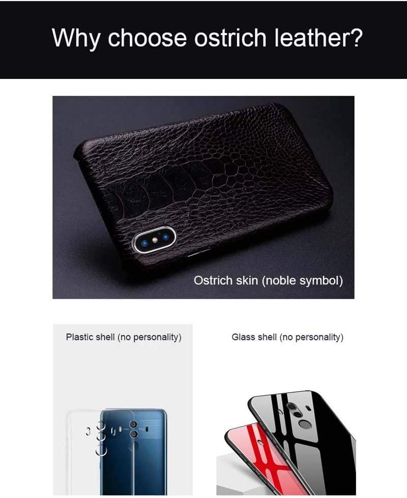 Protection arrière iPhone 11 antichoc en cuir véritable - 3