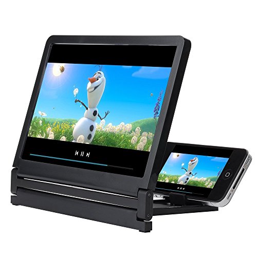 Cyber Express Electronics Lupa ampliadora fotográfica de Pantalla para Smartphone-téléphone Mobile-iPhone-Samsung.