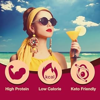 ProtiDIET Lemon flavored High Protein Concentrated Drink Mix - 15g Protein per 30mL pouch - Fat Free Nutritional Drinks with Collagen, Refreshing On-the-Go Protein drink - 7 Pouches Per Box