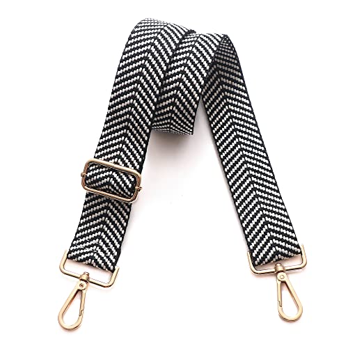 Image of S-Jacorry Purse Strap Replacement Crossbody Wide Shoulder Strap Adjustable Canvas Straps Handbag Strap Replacement Belts