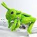 Grashüpfer - Peluche a forma di siepe con insetto, colore: Verde