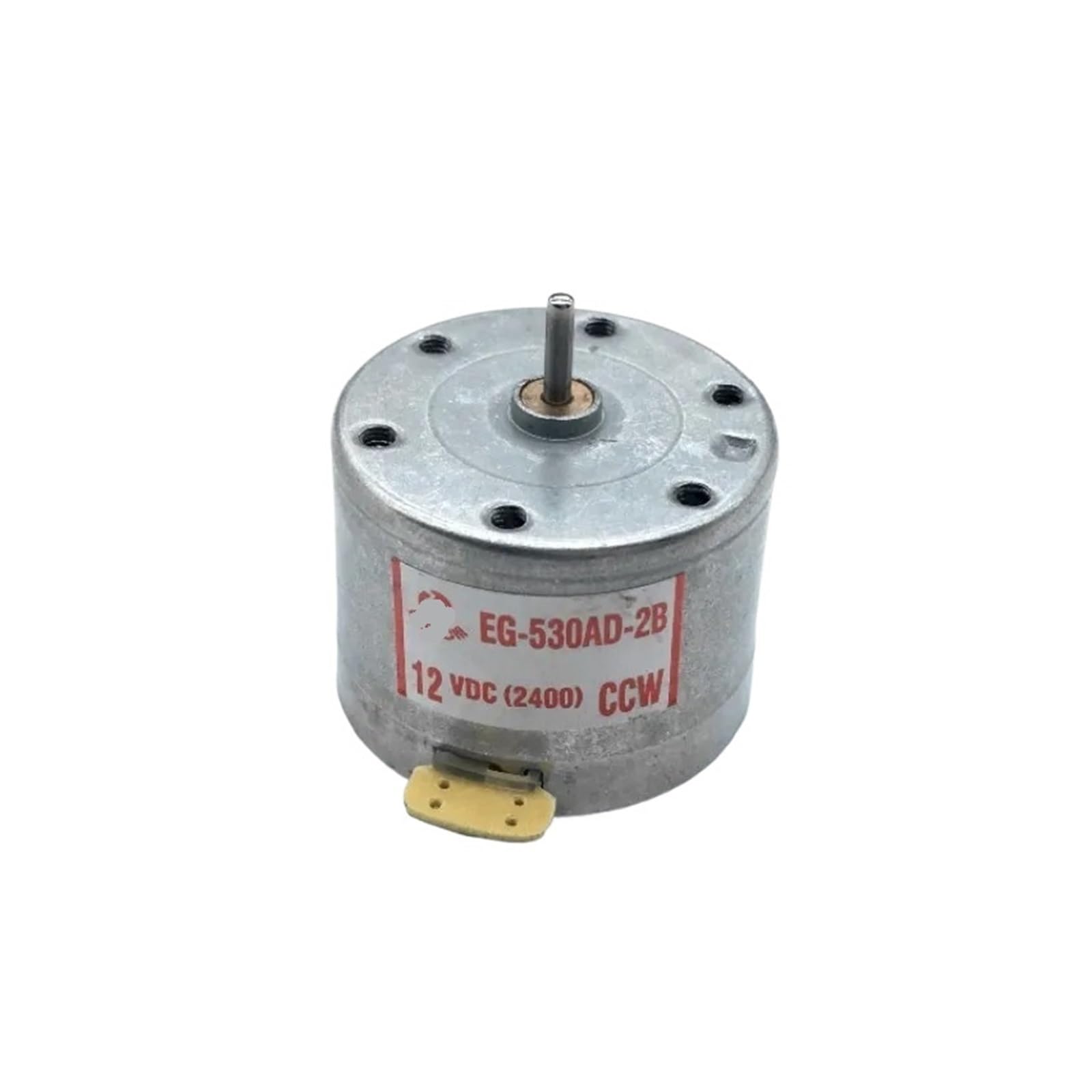 Moteur EG-530AD-2B CCW 12VDC 2400RPM pour amplificateur et platine