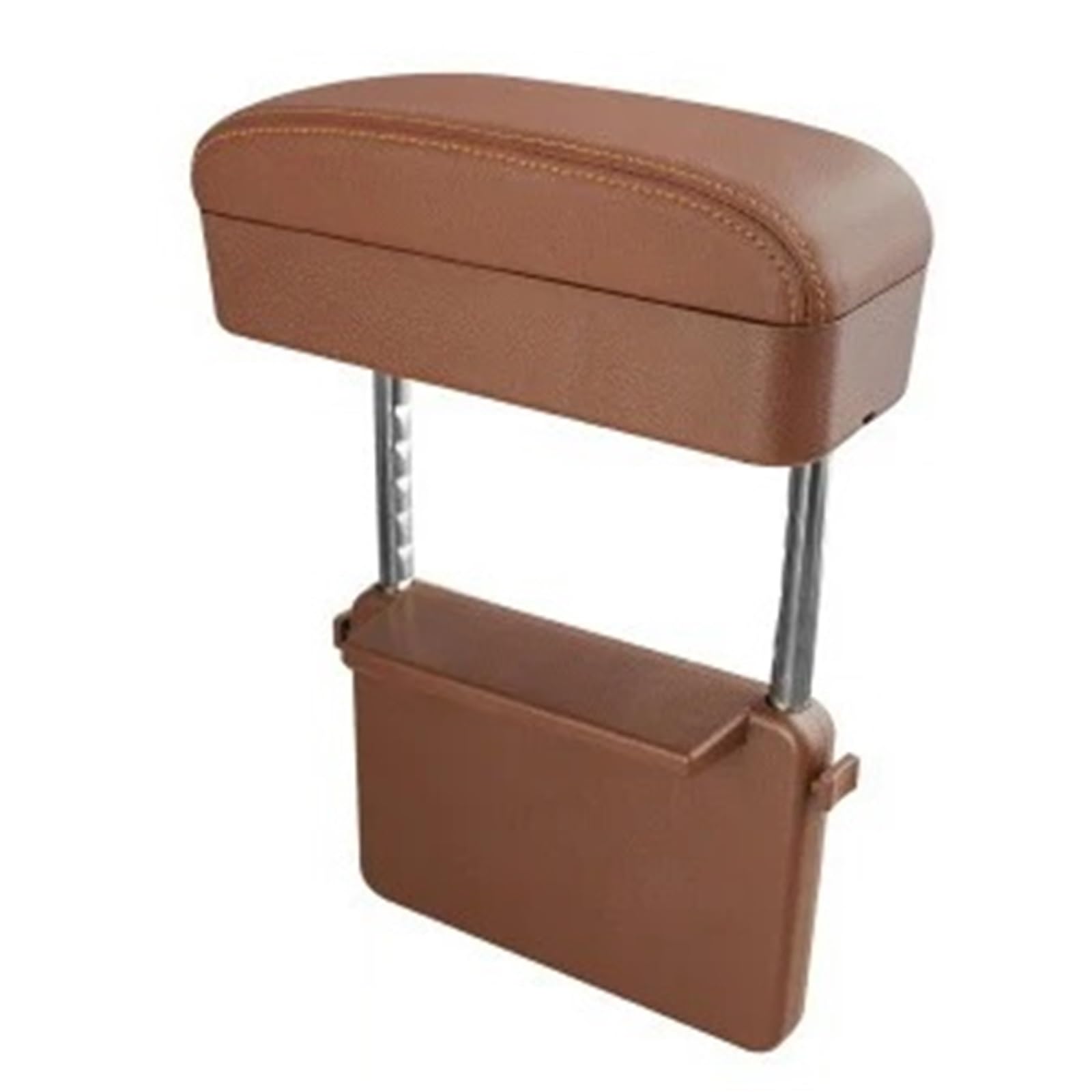 Ochrona Podłokietnika Pokrowiec Uniwersalny Regulowany Podłokietnik Konsoli Środkowej Samochodu Stylizacja Organizera Szczeliny W Fotelu Samochodowym(1 set of brown)