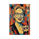 FCOJE Nr. 21 Comedian Meryl_Streep Pop-Art-Poster, 