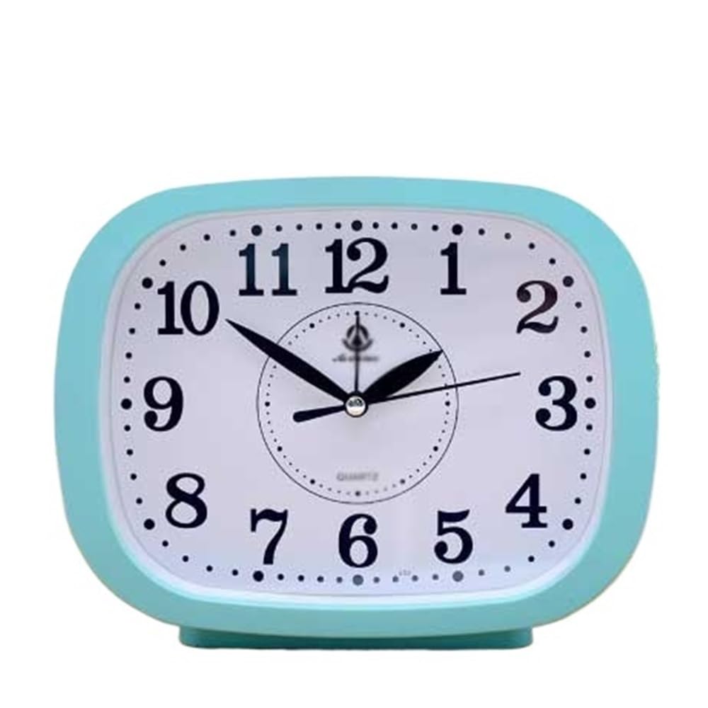 Bp7gVw5sP Loud Alarm Clocks Tabletop Alarm Clock Office Living(Blue)