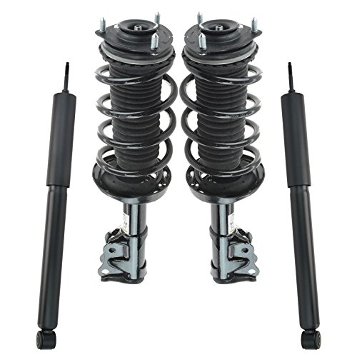 Image of TRQ Front and Rear Complete Strut Assembly & Shock Absorber Kit Complete Strut & Coil Spring Assembly Compatible with 2006-2011 Honda Civic