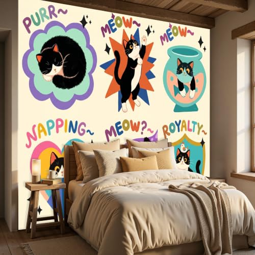 Papier Peint Intissé Premium pour Masquer Défauts Mur Salon XXL