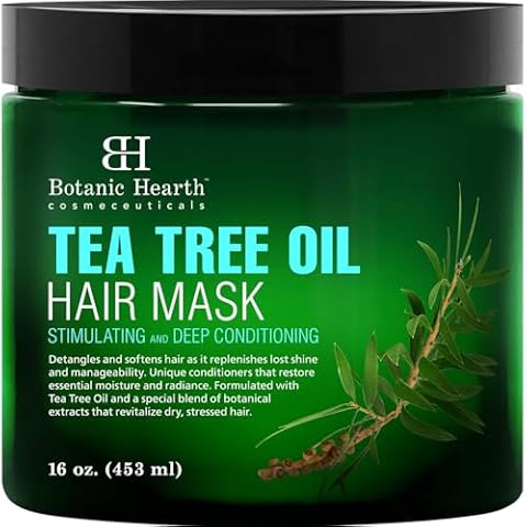 Botanic Hearth Tea Tree Hair Mask Cover