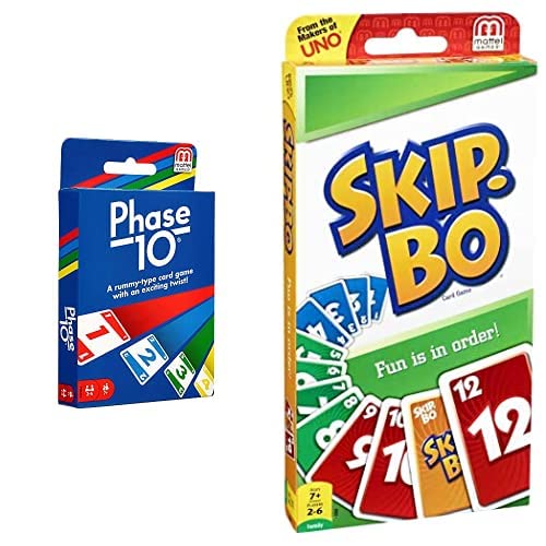 Mattel Phase 10 Card Game, Multi Color Skip Bo Card Game (B08FCZ3W27) Amazon Price History, Amazon Price Tracker