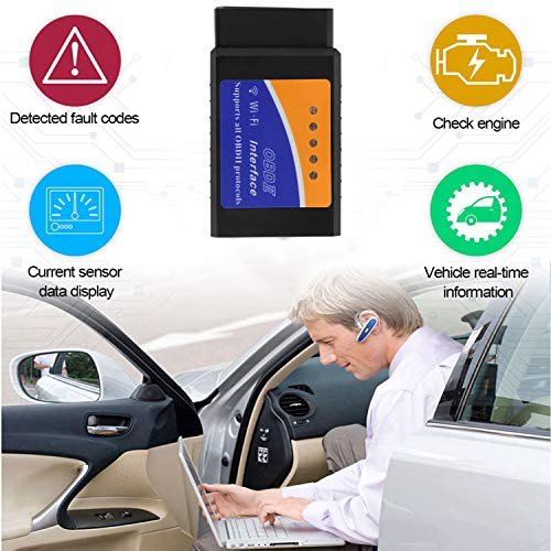 Yunjiadodo ELM327 WiFi OBD2, lettore di codici di